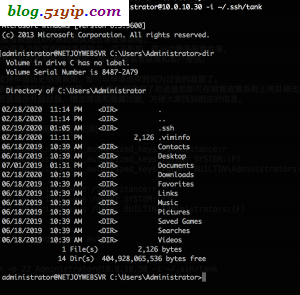 linux ssh windows server 2012 r2